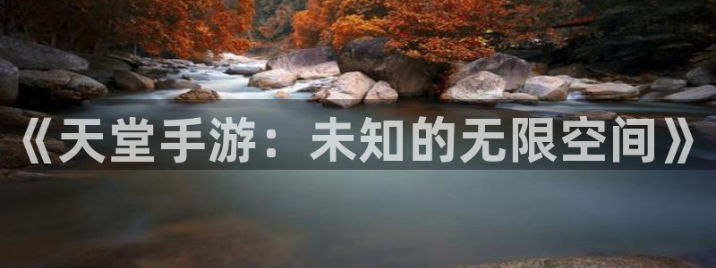 恒盛娱乐：《天堂手游：未知的无限空间》
